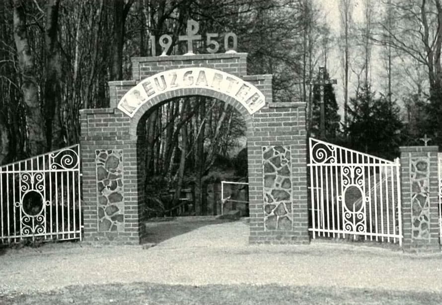 Historische Aufnahme Eingang Kreuzgarten