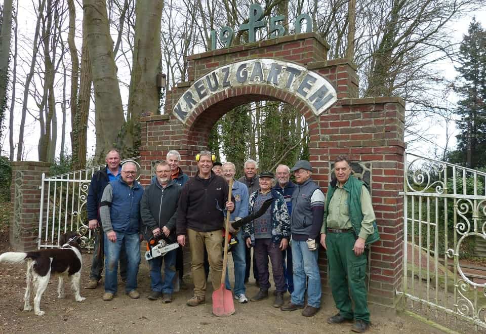 Kreuzgartenverein Gruppenbild
