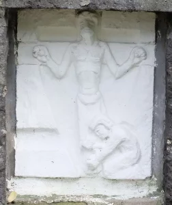 11. Kreuzwegstation: Jesus wird ans Kreuz genagelt