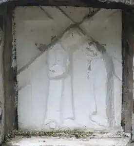 4. Kreuzwegstation: Jesus segnet seine Mutter